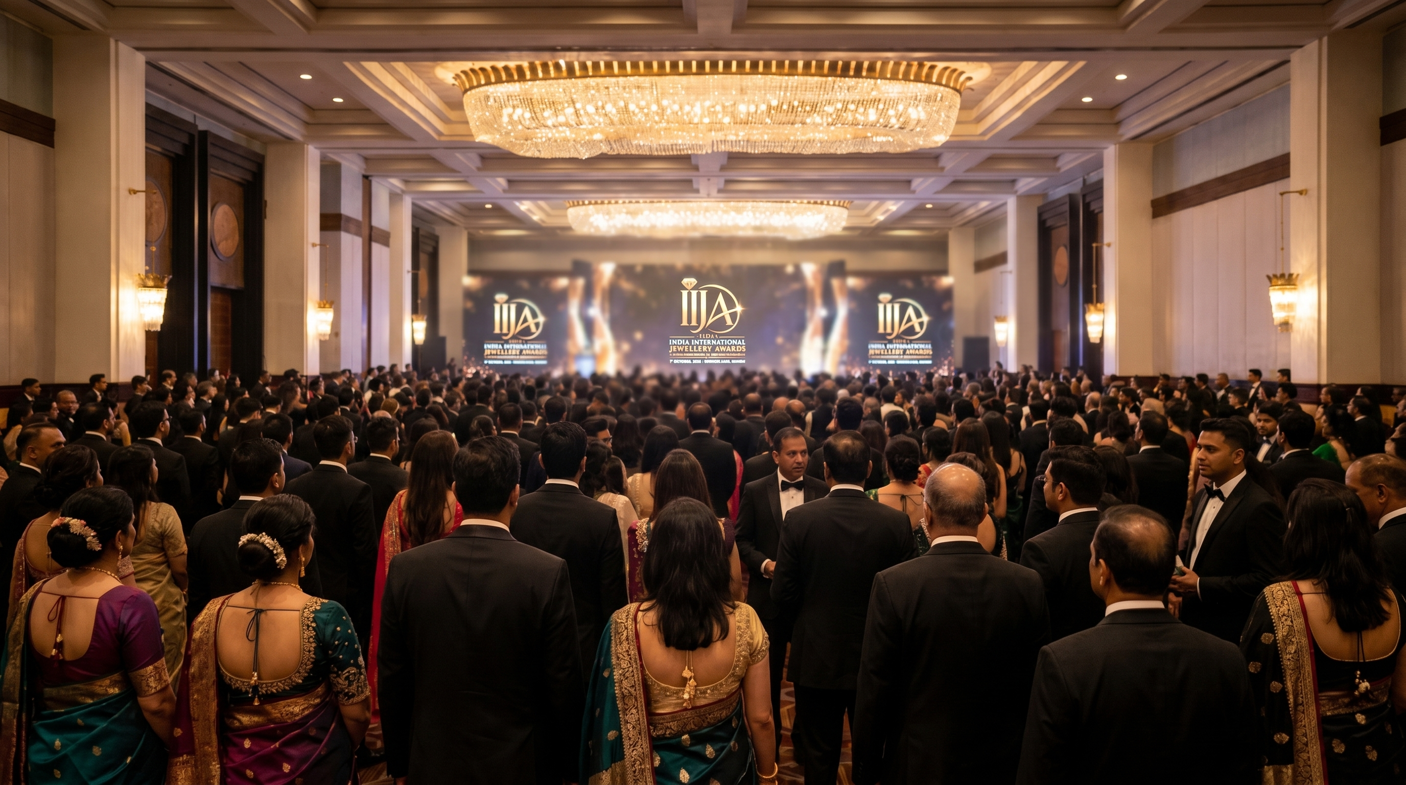 The IIJA 2026 ballroom set for the inaugural evening
